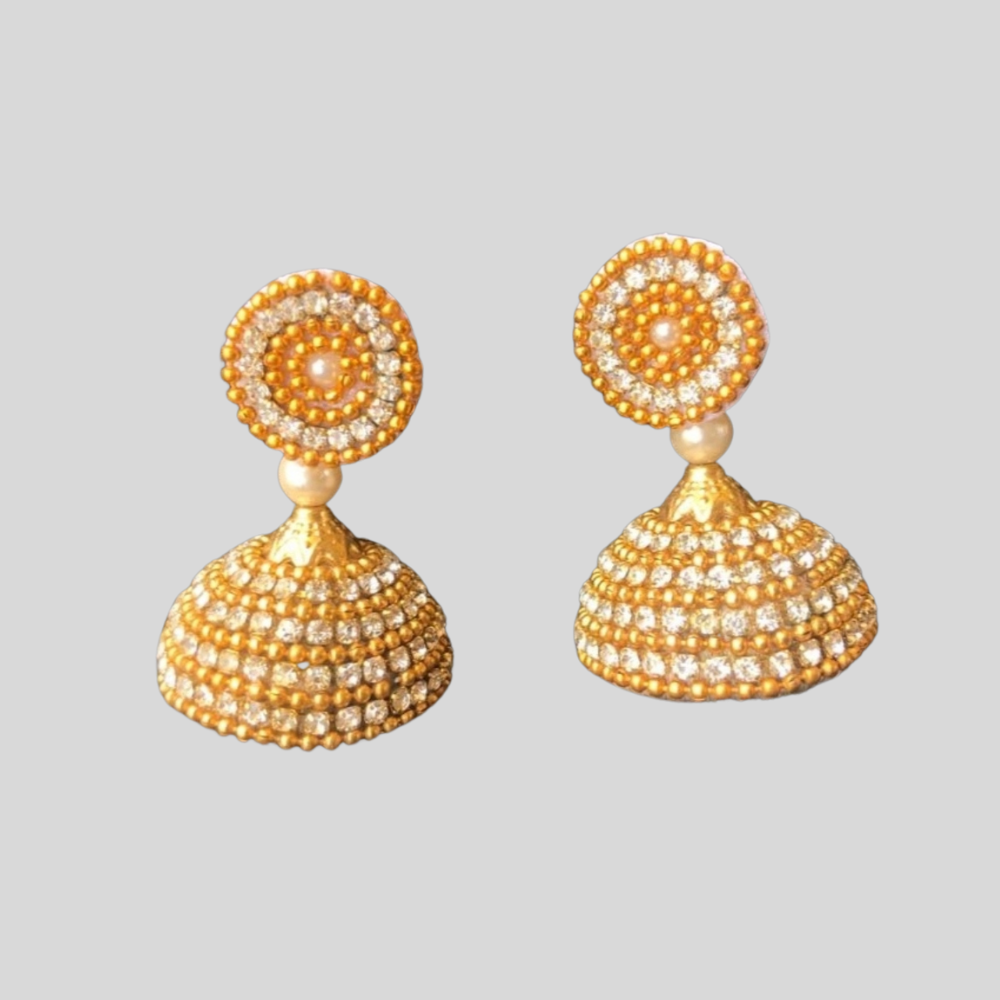 Buy Lata Antique Jhumka Earrings Jewelry | Tarinika
